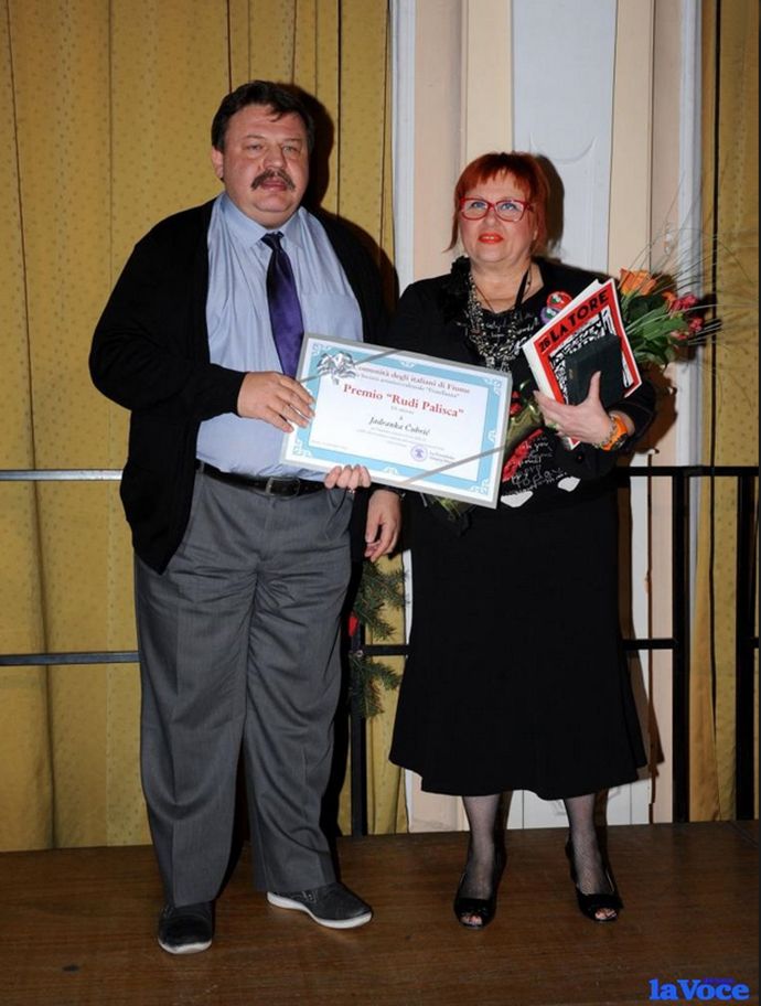 Jadranka Čubrić, Tajnica HGU PGŽ, dobitnica Nagrade "RUDI PALISCA"
