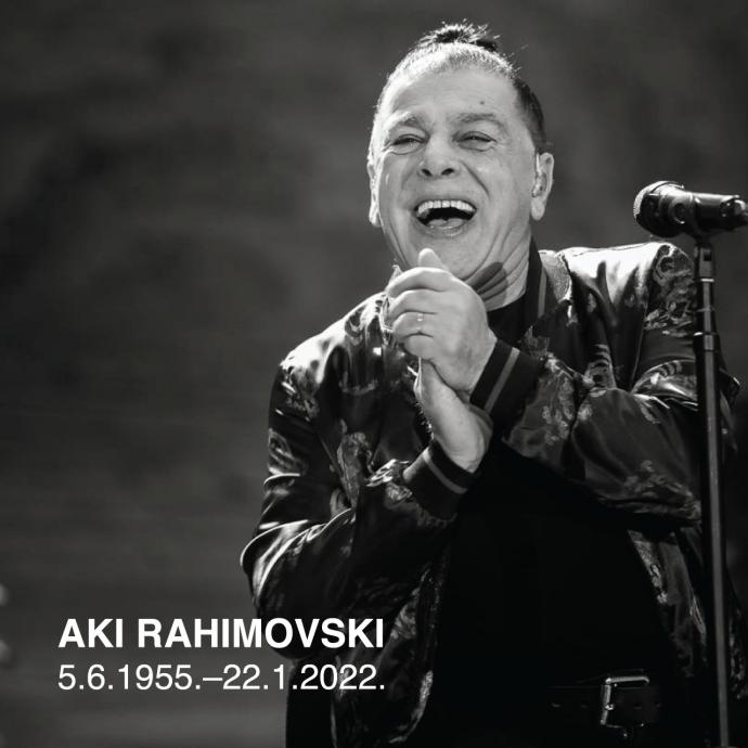 Informacije o posljednjem ispraćaju Akija Rahimovskog