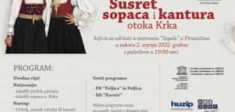 34. smotra sopaca otoka Krka: Pinezići - subota, 02.07.2022.