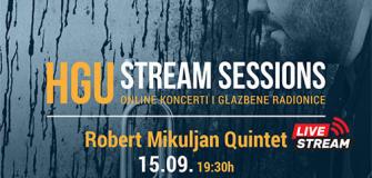 HGU stream sessions: 15.9.2022. - Robert Mikuljan Quintet