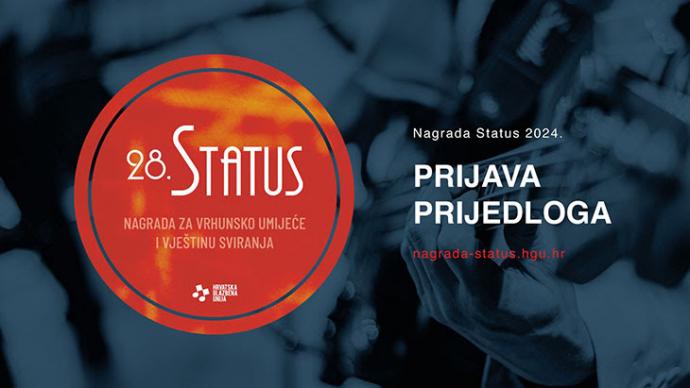 Nagrada Status 2024. - prijava prijedloga