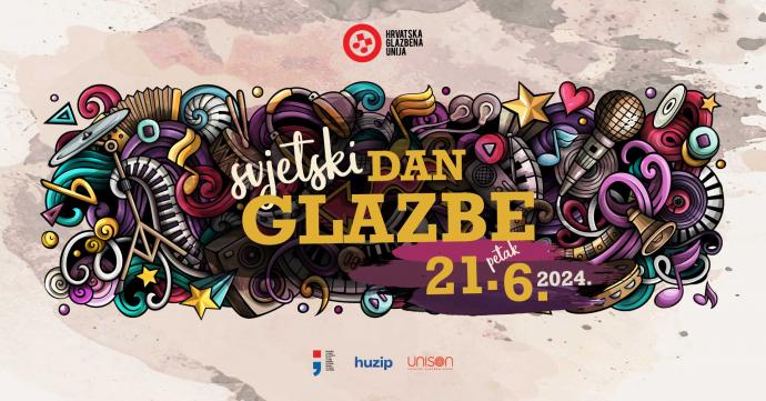 Više od 300 glazbenika nastupima po cijeloj Hrvatskoj obilježava Svjetski dan glazbe 2024.