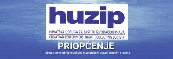 VAŽNO! Priopćenje HUZIP-a članstvu