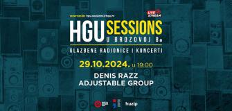 HGU Sessions u Brozovoj 8a, 29.10.2024. live stream: Denis Razz Adjustable Group