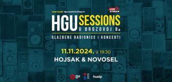 HGU Sessions u Brozovoj 8a 11.11.2024. live stream: Hojsak & Novosel