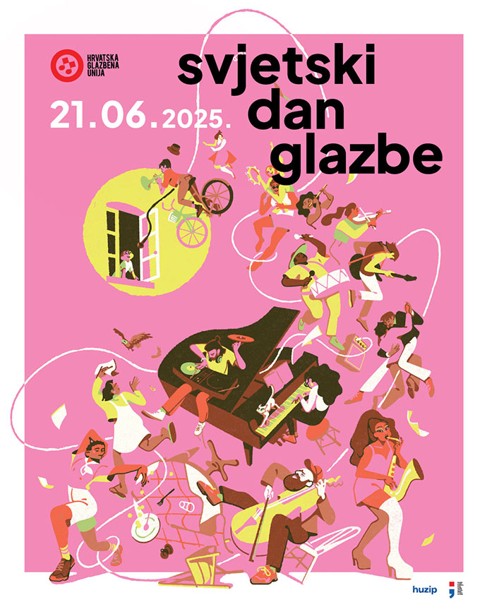Najavljujemo: Svjetski dan glazbe 21.6.2025.
