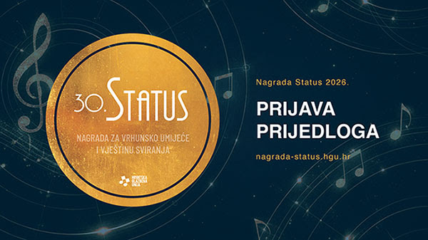 Produžen rok prijava – Nagrada Status 2026.
