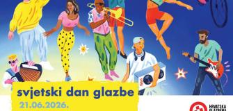 NAJAVLJUJEMO: Svjetski dan glazbe - 21.6.2026.