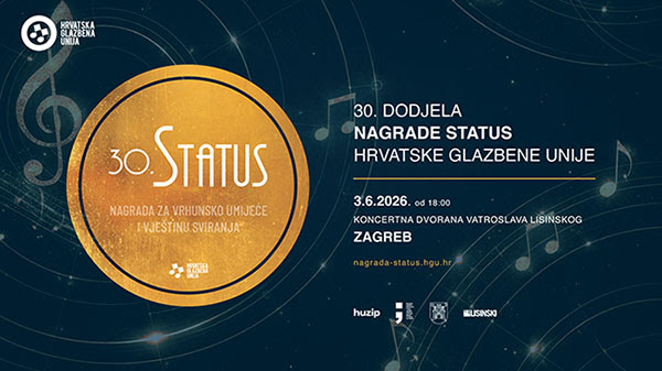 Status 2026 na YouTubeu – pogledajte kompletnu dodjelu i sve glazbene nastupe