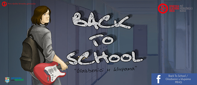 Glazbenici u klupama - Back to school - novi edukativni projekt iz HGU Rijeka