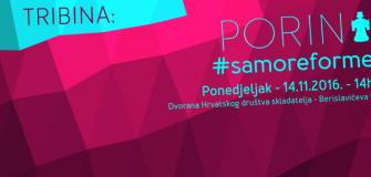 Poziv na tribinu: Porin #samoreforme