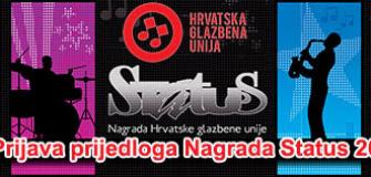 Nagrada Status 2017. - prijava prijedloga