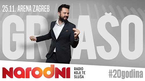 Projekt ususret 20. rođendana Narodnog radija i velikog koncerta Petra Graše u Areni Zagreb po uzoru na Rockin'1000 - poziv zainteresiranim glazbenicima