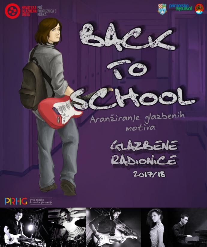 Posljednja radionica iz programa "Back to School" - Glazbenici u klupama u šk. god. 2017./18.