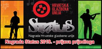 Nagrada Hrvatske Glazbene Unije - "STATUS 2019." - Nagrada za vrhunsko umijeće i vještinu sviranja