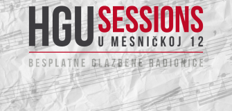 Novo! HGU Sessions - radionice u Mesničkoj 12