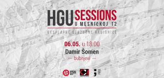 HGU Sessions u Mesničkoj predstavlja Damira Šomena