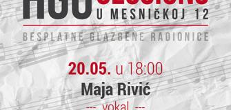 HGU SESSIONS: 20.5.2019. Maja Rivić, glas in situ - besplatna glazbena radionica